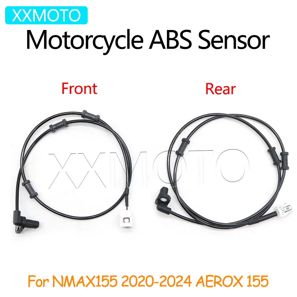 สําหรับ Yamaha NMAX155 2020-2023 2024 AEROX 155 รถจักรยานยนต์ ABS เซ็นเซอร์ความเร็วล้อสัญญาณลวดซิลิโคนสายไฟ NMAX 155 อุปกรณ์เสริม