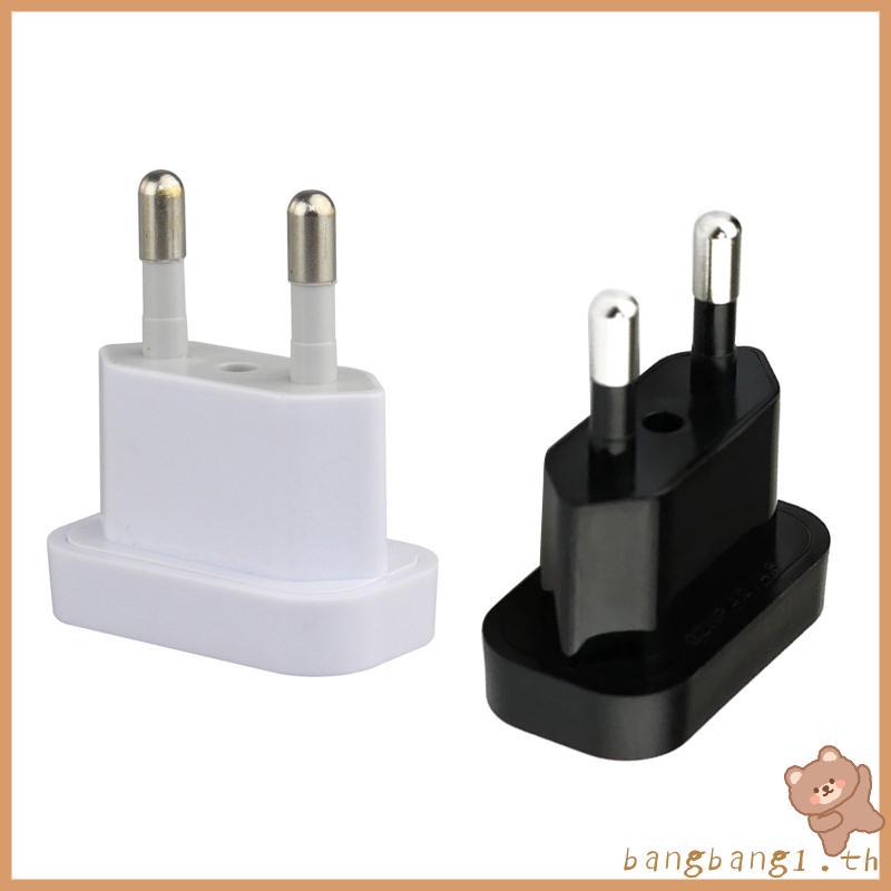 250V US To EU Plug Adapter Converter American EU Europe Travel Power Adapter