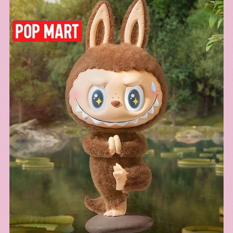 พร้อมสต็อก LABUBU/THE MONSTERS ขี้เกียจโยคะ Lazy Series รูป Mystery กล่องตุ๊กตาอินเทรนด์เล่น Healing รูปเดสก์ท็อปตกแต่ง Mystery กล่องของขวัญของเล่นศิลปะออกแบบหัตถกรรมคอลเลกชัน (End Box + Hidden)