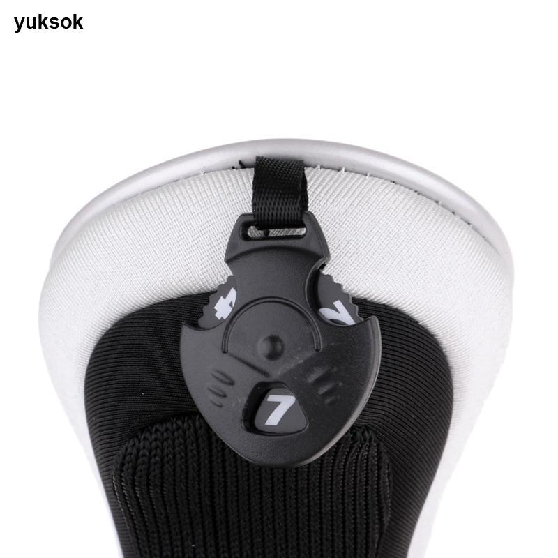 Yuksok 2x Golf Hybrid Cover พกพาได้ง่าย สีเทา สำหรับหัวไม้กอล์ฟ — صورة 3