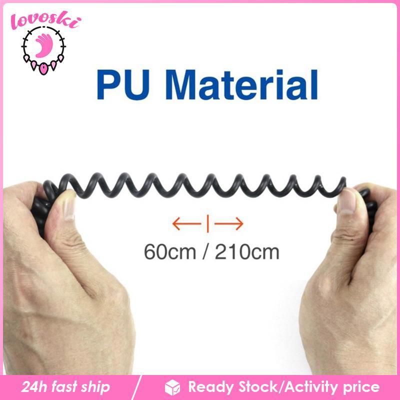 [Lovoski] ไมโครโฟนลําโพงวิทยุ PTT แบบ Push-to-Talk สําหรับ BaoFeng BF-888s วิทยุสองทางสีดํา