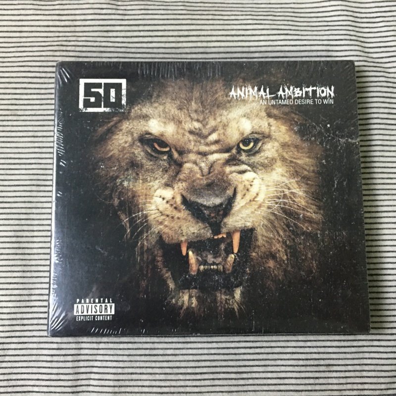 (ใหม่เอี่ยม ) 50 Cent - Animal Ambition CD+DVD youzi