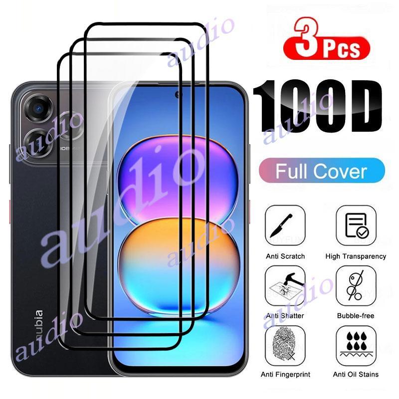 Nubia V80 Pro 4G 3 ชิ้นกระจกนิรภัยสําหรับ ZTE ใบมีด V80 Pro V80Pro 4G ป้องกันหน้าจอกระจกป้องกันฟิล์ม
