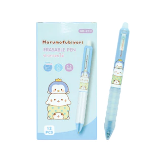 ปากกาเจลลบได้ Oniso x Sanrio ลิขสิทธิ์แท้ 0.5mm. หมึกน้ำเงิน เปลี่ยนไส้ได้ หมึกแห้งไว (จำนวน 1 ด้าม)