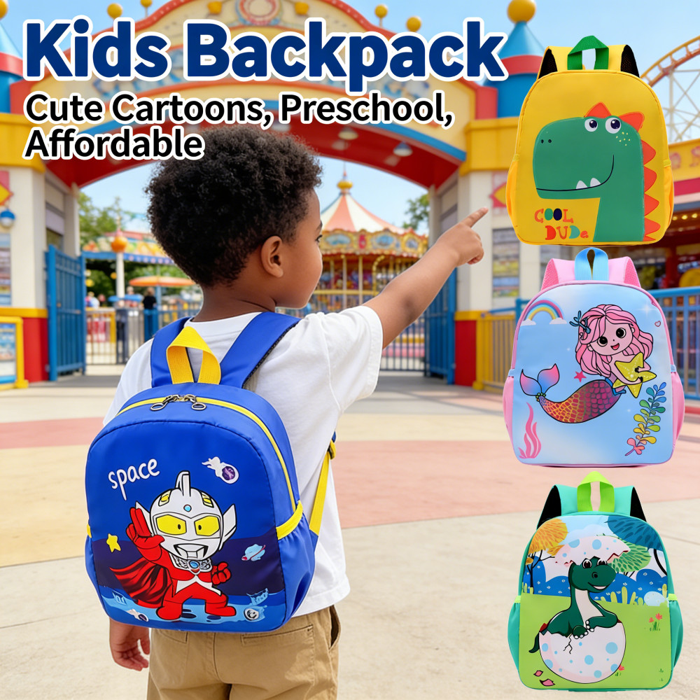 Nursery Kids Bag โรงเรียนอนุบาลการ์ตูนสัตว์ Pre Comel Budak Backpack