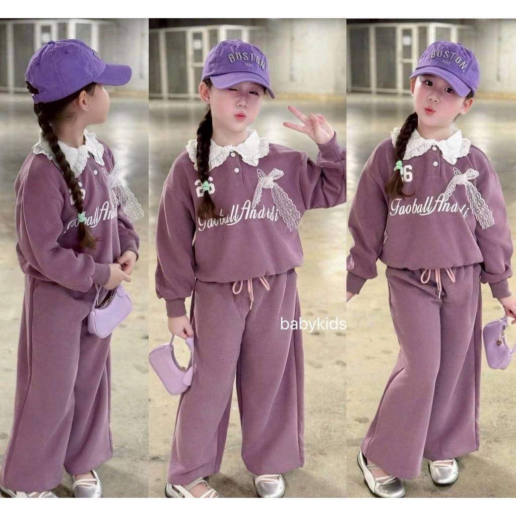 KAHNOM6462 พร้อมส่ง ชุดวอร์มกันหนาวแฟชั่นหน้าหนาวสำหรับลูกสาวลูกชาย มีให้เลือกหลายแบบ มีรูปงานจริง