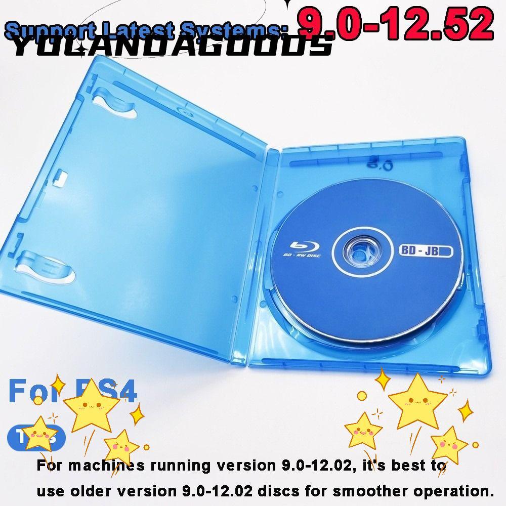 YOLA All-in-One Jailbreak Disc, สําหรับ Firmware 9.0-12.52 เล่นสํารองเกม BD-JB Disc, Homebrew ไม่มี 