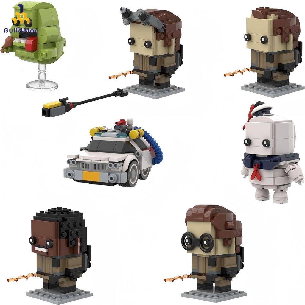 Ghostbusters Building Blocks ประกอบของเล่นของขวัญเด็ก 187PCS อิฐ Buildmoc