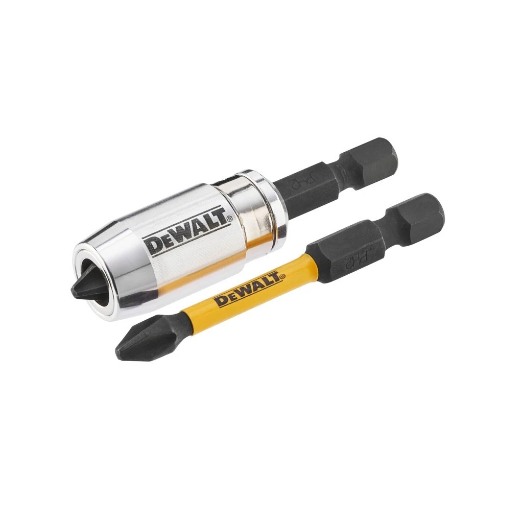 DEWALT ดอกไขควง รุ่น DT70536T-QZ ของแท้ PH2 FLEXTORQ ขนาด 50 มม 2 ชิ้น พร้อมปลอกแม่เหล็กแรงสูง thumbnail 5
