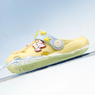 Cheerful Mario 14-19ซม 4สี ลองเท้าเด็ก นิ่ม รองเท้าแตะหัดเดิน กันน้ำ กันลื่น รองเท้ารัดส้นเด็กเล็ก