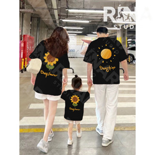 🔥วัสดุใหม่ COD🔥RINA STUDIO🔥 ชุดครอบครัว 2025 ใหม่ เสื้อคู่แม…