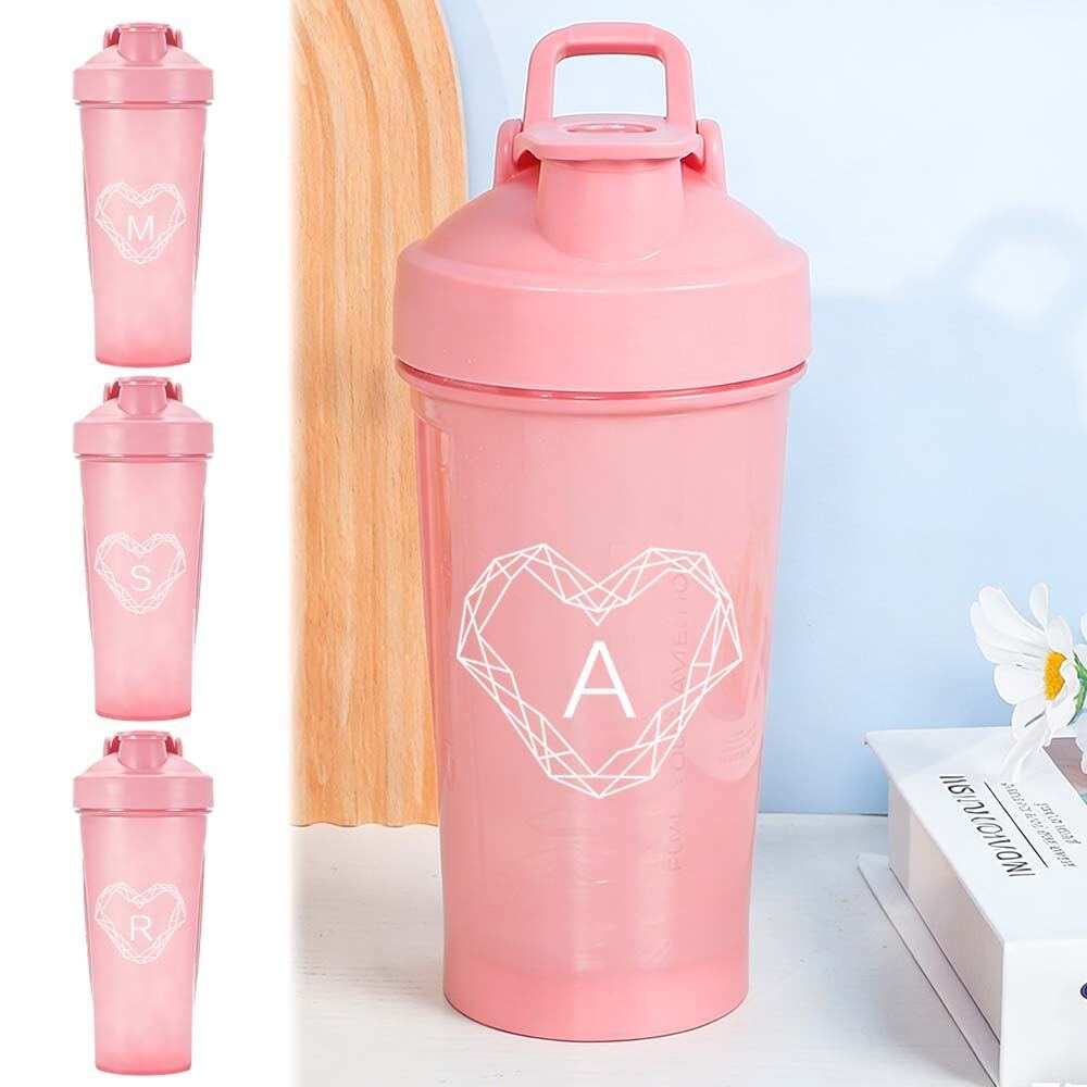 Shaker Bottle / Shaker Cup with Mixing Ball Unisex  Portable Sports Water Bottle  BPA-Free & Odorles