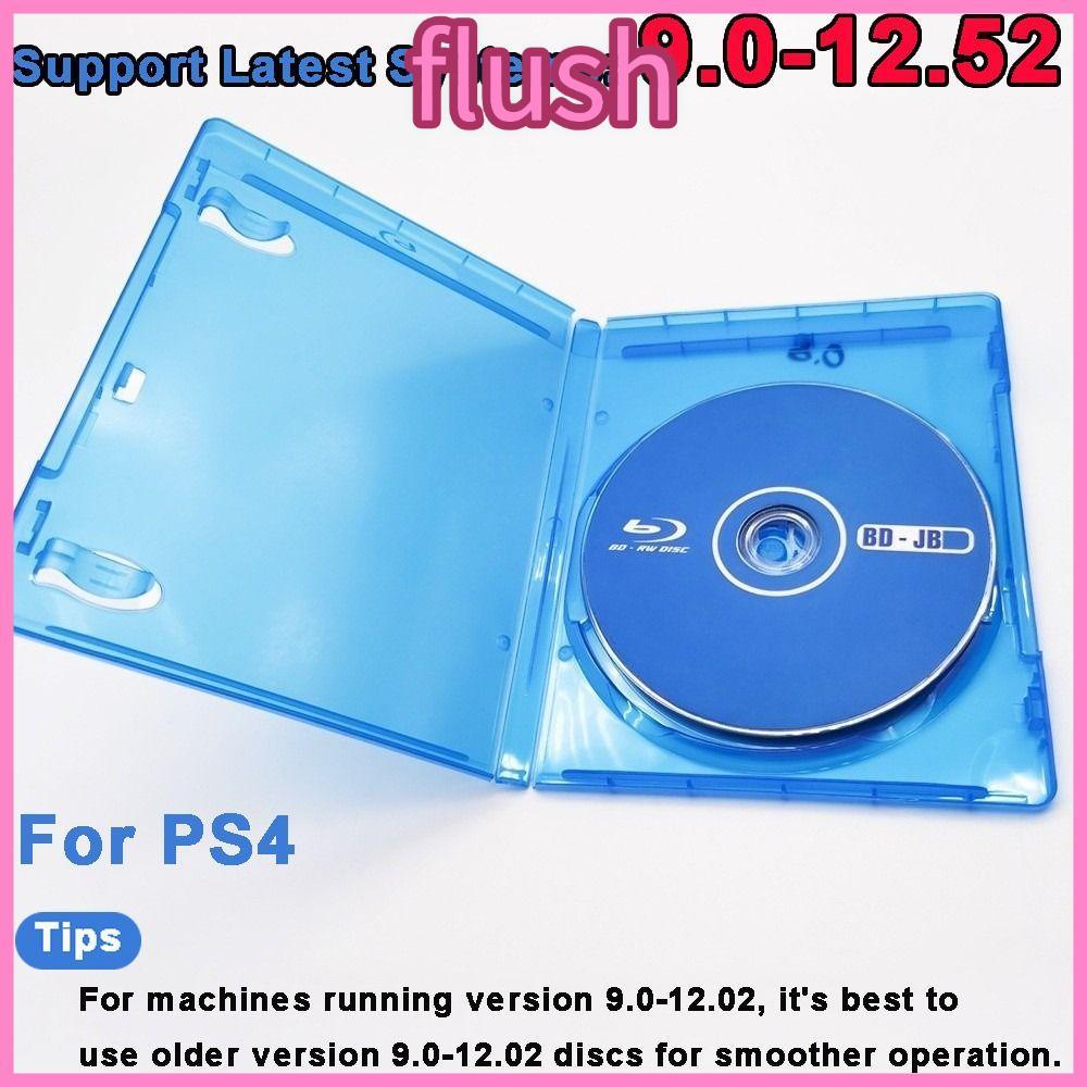 FLUSH All-in-One Jailbreak Disc, สําหรับ Firmware 9.0-12.52 เล่นสํารองเกม BD-JB Disc, Homebrew 1 Cli