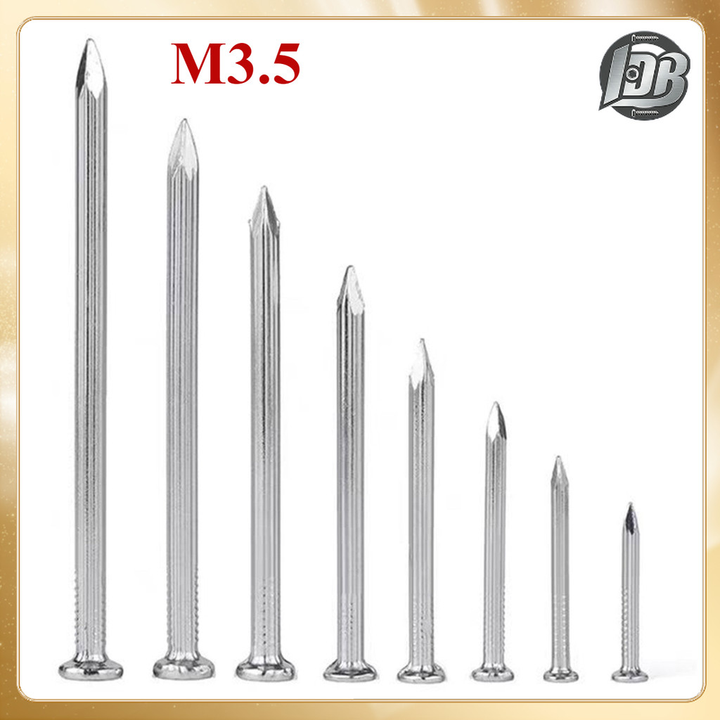ตะปูตอกไม้ อย่างดี  มีหลายขนาด M3.5LDB-LU-1