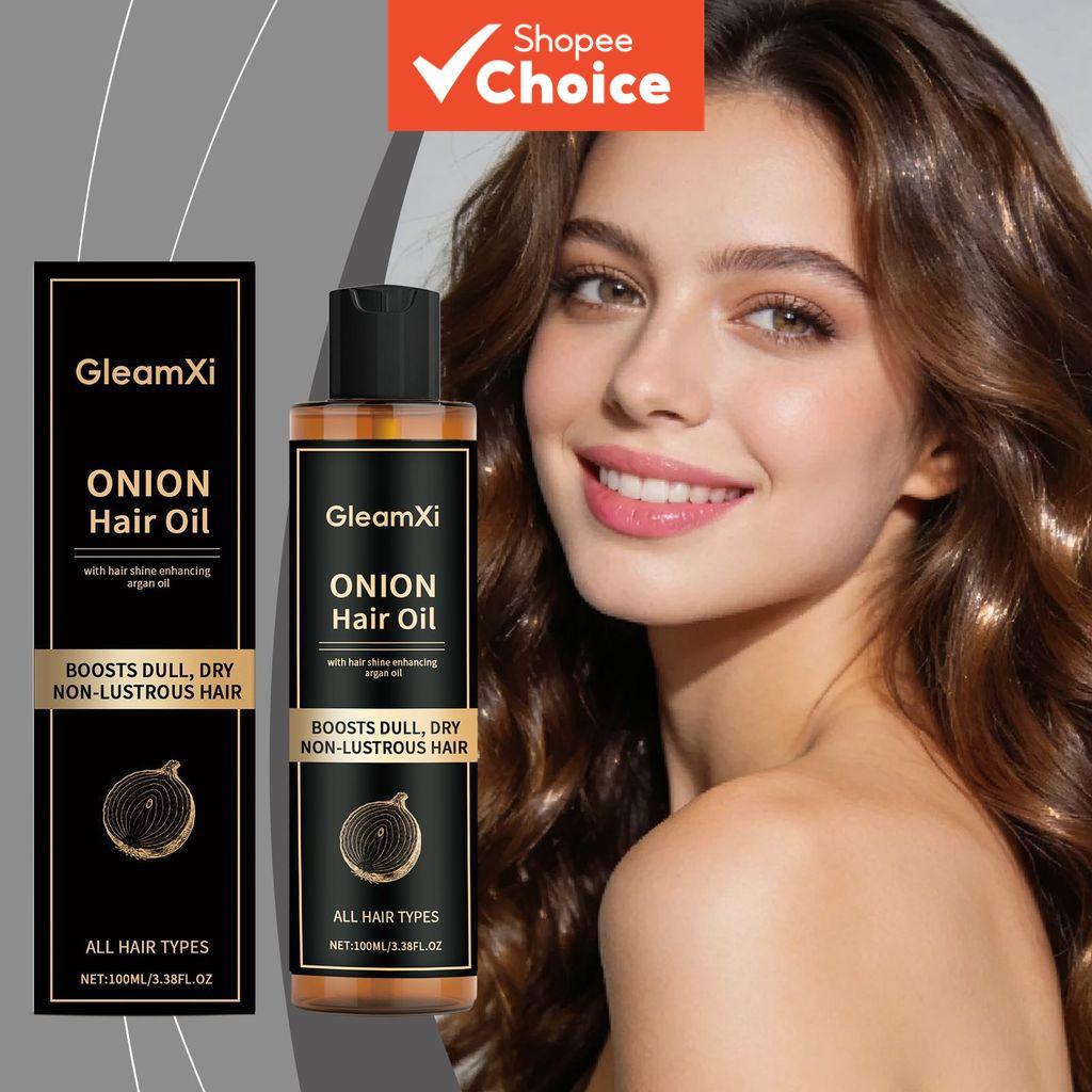 Onion Hair Oil 100ml – บํารุงผมให้สว่างและสุขภาพดี เงางาม