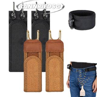 เข็มขัดเอวยางยืด ตะขอโลหะ ปรับขนาดได้ สวมใส่สบาย