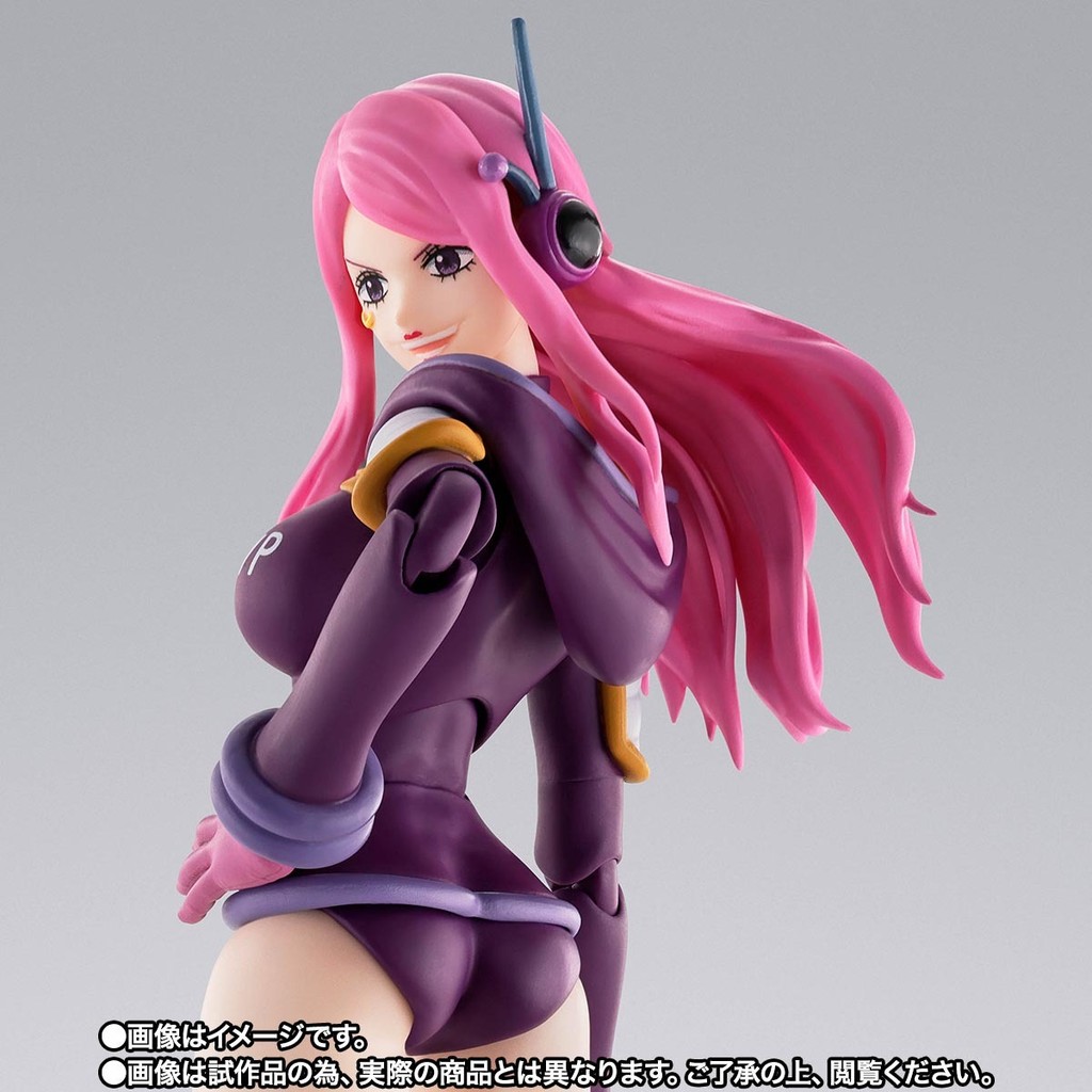 S.H.Figuarts ONEPIECE Jewelry Bonney H145mm PVC Action Figure Egghead BANDAI New Direct From Japan