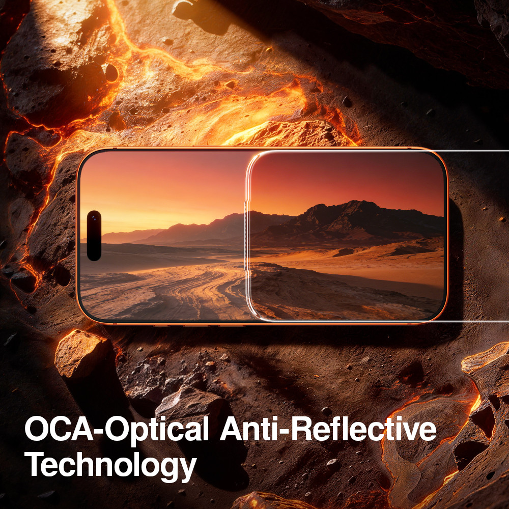 SmartDevil ป้องกันหน้าจอสําหรับ iPh 17Pro Max/16Pro/15/14 Clear/ความเป็นส่วนตัวกระจกนิรภัยติดตั้งง่าย - รูปที่ 3