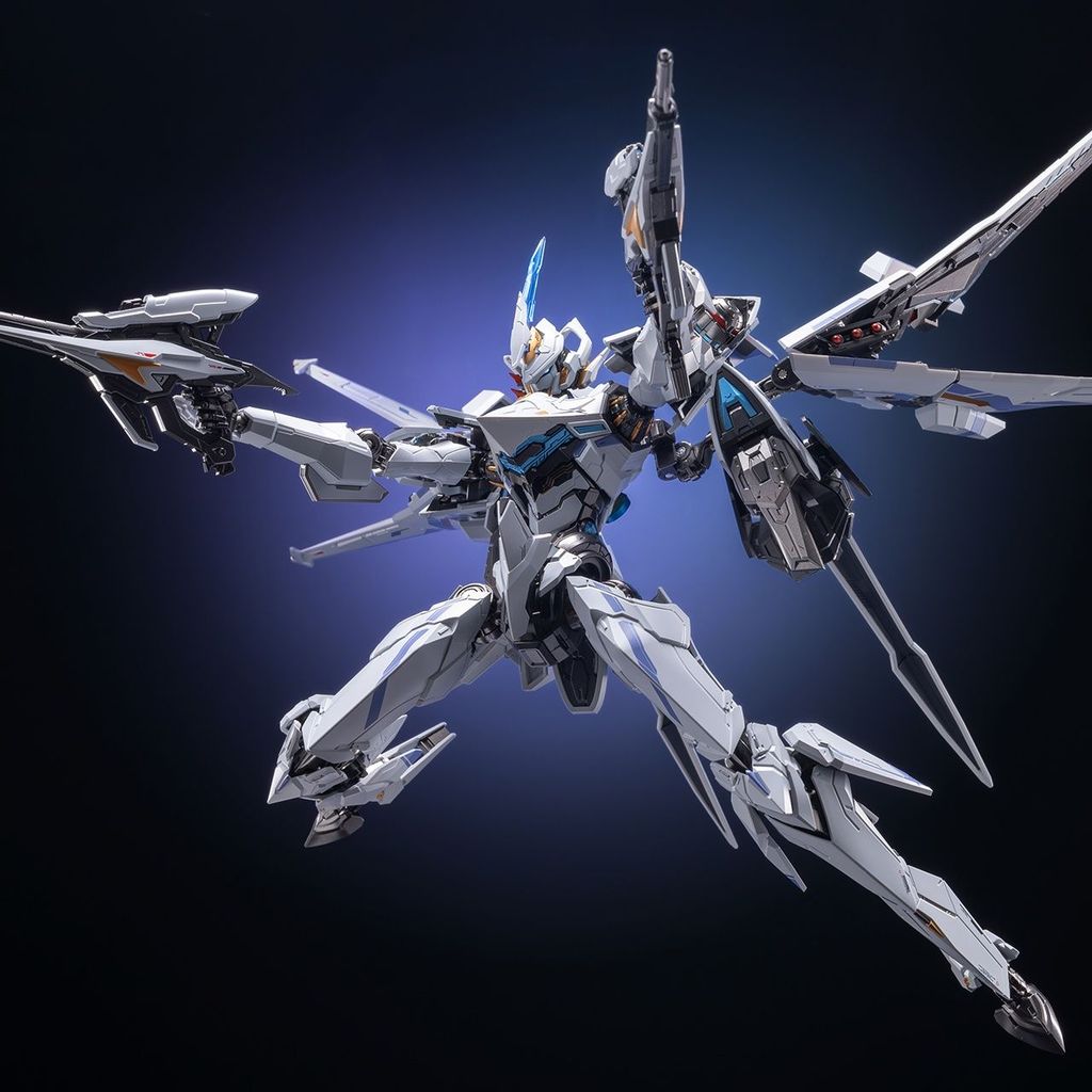 [คลังสินค้าพร้อม] MOSHOW MOSHOW เครื่องไม่จํากัดระดับที่ยอดเยี่ยม UBP-R02T Spear Falcon Mecha ผลิตภั
