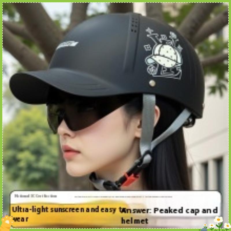 [JL] 1 ชิ้นรถจักรยานยนต์ครึ่งหมวกกันน็อคเบสบอลหมวกสไตล์สําหรับ Cafe Racer Chopper สกู๊ตเตอร์ความปลอดภัยหมวกแข็งครึ่งหน้าวินเทจหมวกฤดูร้อน null – โปรปัง