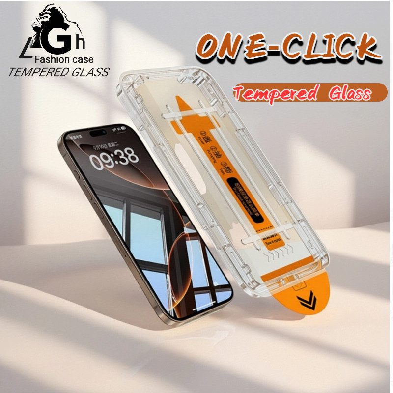 ฝุ่นฟรีติดตั้งกระจกนิรภัยสําหรับVivo Y11 Y04 Y19S Y29 Y03 Y15S Y16 Y20I Y18 Y17S Y21D Y28 Y91