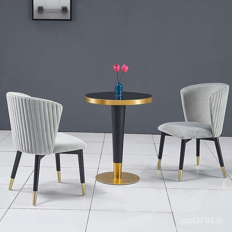 เก้าอี้เก้าอี้รับประทานอาหารพนักพิงโมเดิร์น Western ร้านอาหารกระเป๋า Simple Coffee Shop sp-ec202 Lei