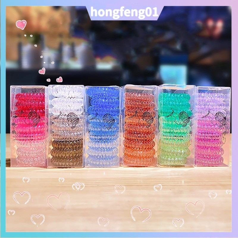 (จัดส่งฟรี) แฟชั่นเรียบง่าย 9 ชิ้น สี 다양 ยืดหยุ่น พร้อมผ้าโพกศีรษะและสายโทรศัพท์
