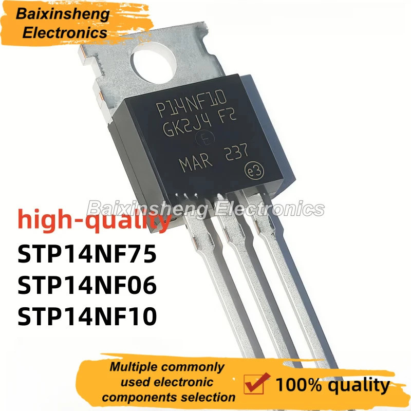 5PCS STP14NF75 P14NF75 STP14NF06 P14NF06 STP14NF10 P14NF10 STP80NF03L-04A P80NF03L STP14NF12 P14NF12