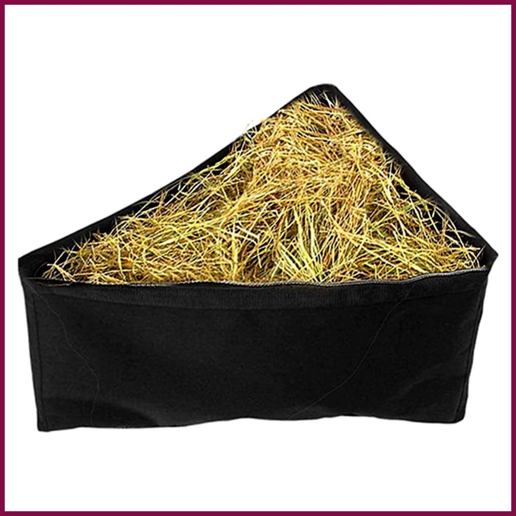 Hay กระเป๋าสําหรับม้า Hangable Heavy Duty แกะช้า Feed Hay กระเป๋าสําหรับแพะแกะวัวกระต่ายไก่ profatth