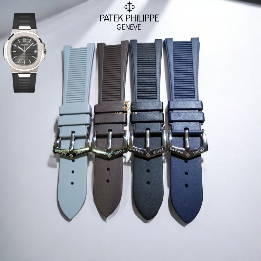 Patek Philippe Nautilus 5711 5712 5726 สายนาฬิกายาง