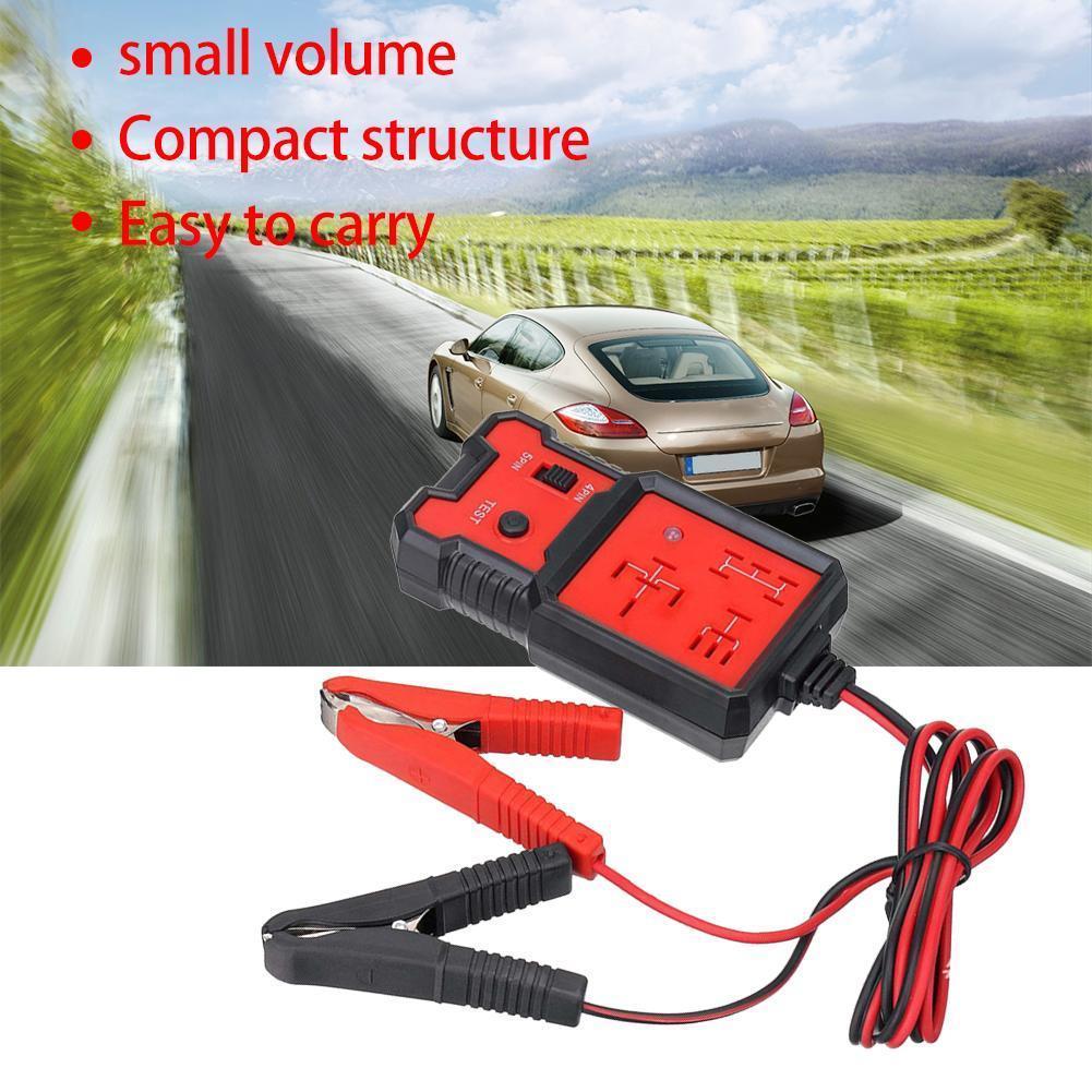 12V Electronic Automotive Relay Tester 4 Pin 5 Pin Relay Tester Universal Automotive Relay Tester Ca