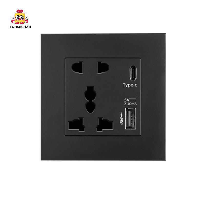 FG Power Supply 2100MA USB Soet International Panel 13A UK Wall Type C Interface HS