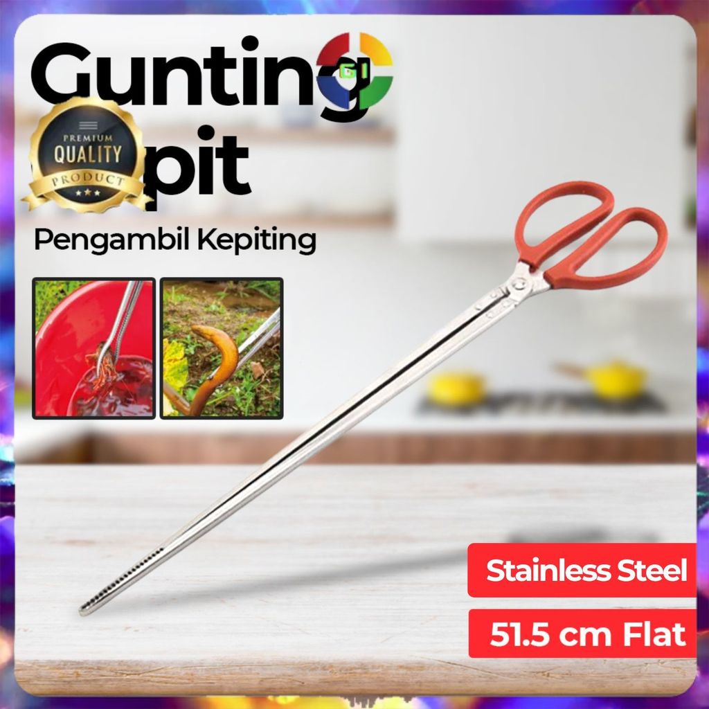 (GI) Crab Claw กรรไกรรุ่น Lobster Crab แหนบกรรไกร Crab Picking Claws