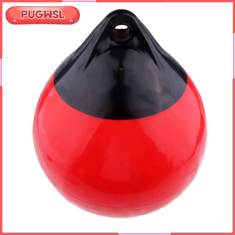 [pugwsl] PVC Inflatable Buoy Boat Fender/Bumper สําหรับ Docking, Mooring,Markers 10 X 12"