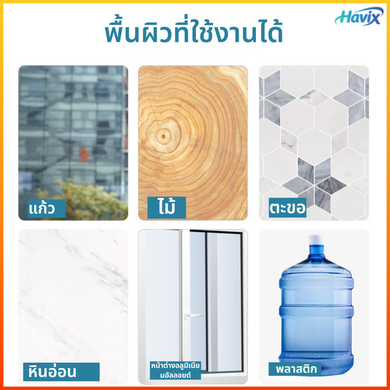 Havix เทปคู่หน้าแอคริลิคใส เทปนาโน กันน้ำ ไม่ทิ้งรอย ทนอุณหภูมิสูง ท่อเล็ก รูขนาด 3.8 มม ราคา ถูกที่สุด ดีลบีเคเค แกลเลอรีภาพที่ 3