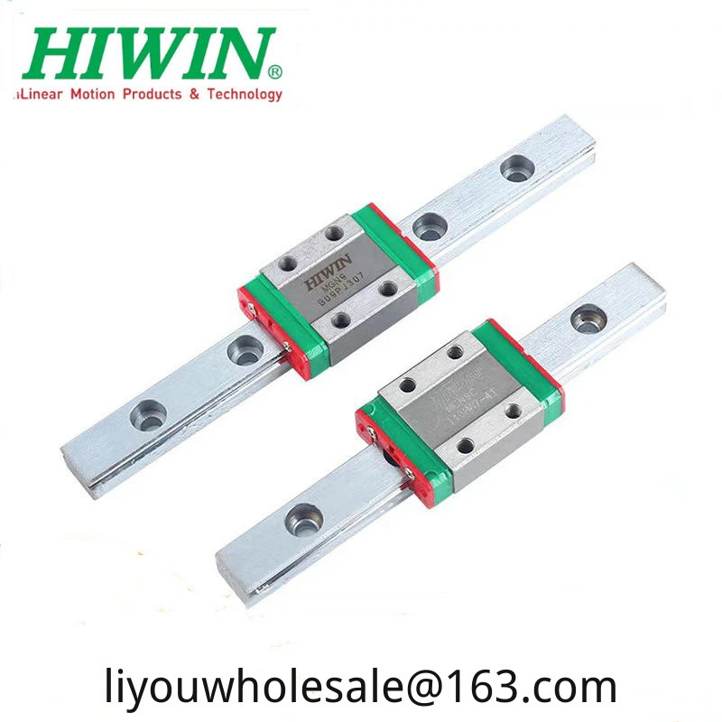 HIWIN ไต้หวัน Miniature Silvered Straight Rail Slider MGW MGN7C 9C 12C 15C 9H 12H นําเข้า