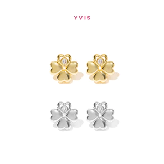 YVIS Hope Stud Brass Earring - Lucky Charm Collection