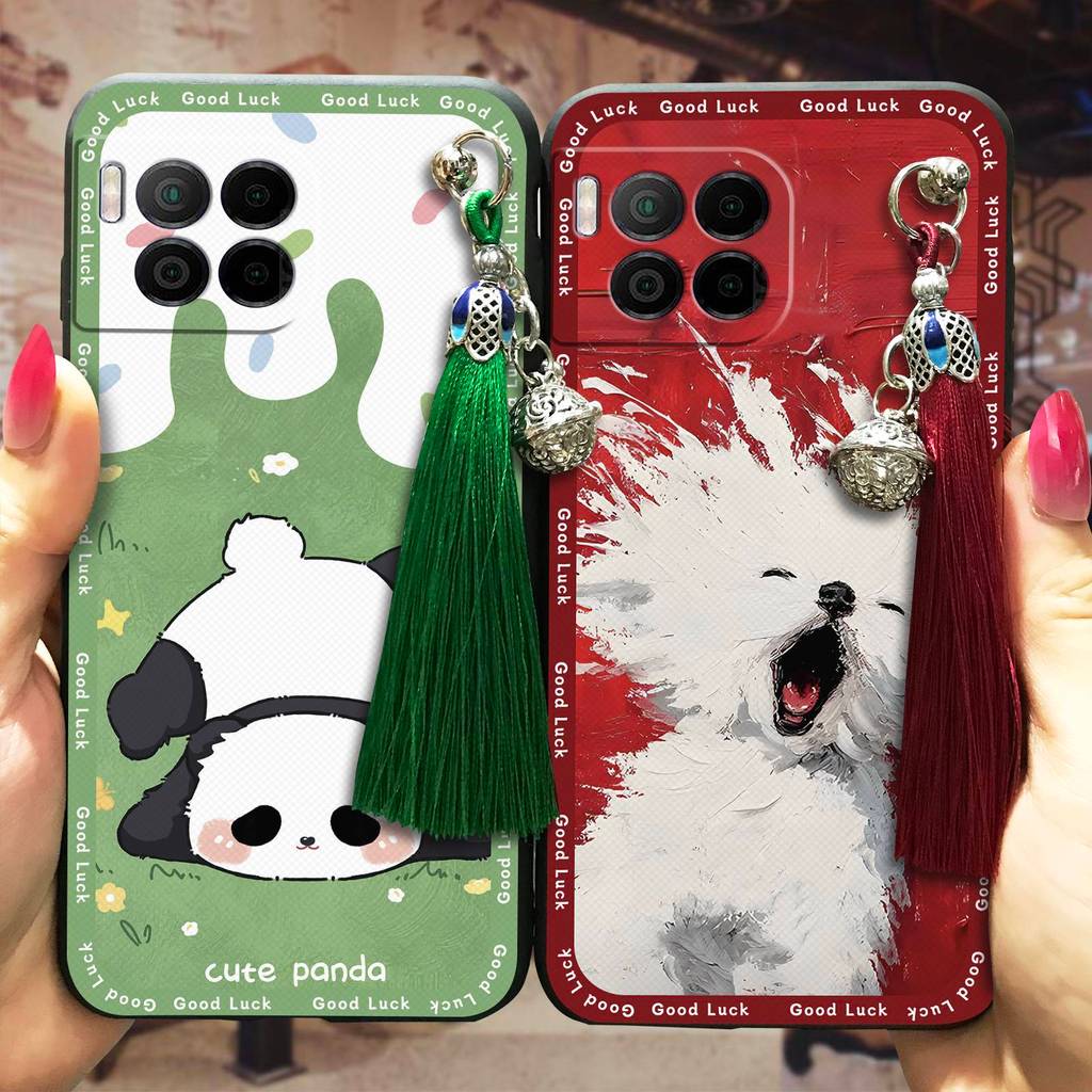 พู่ Bell เคสโทรศัพท์สําหรับ TCL T-Mobile Revvl7 Pro/T โทรศัพท์ 2Pro 5G//TMRV07P5G เต็มห่อน่ารัก TPU 