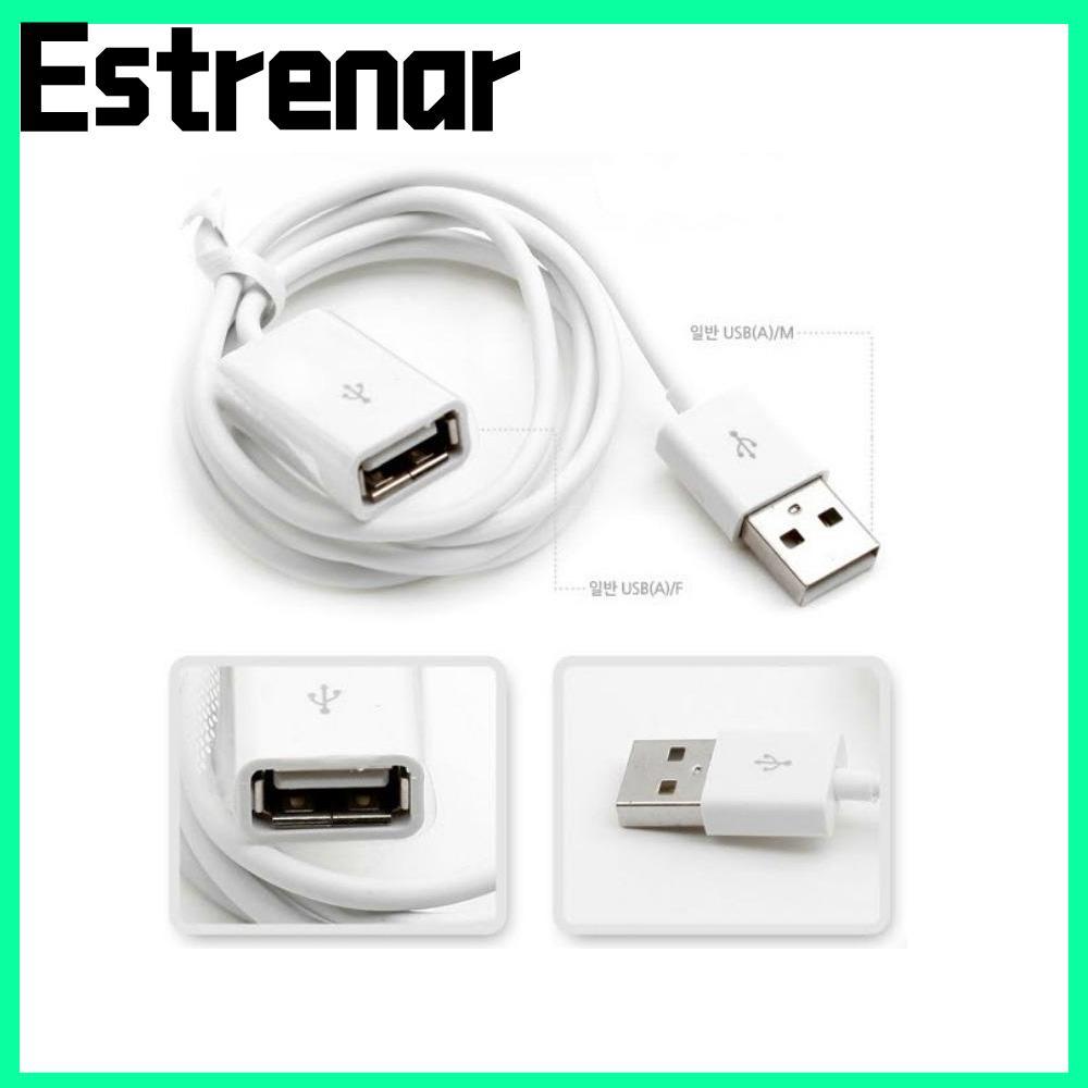 ESTRENAR 1M-3ft Extension Cable HOT Extender Male To Female Cord