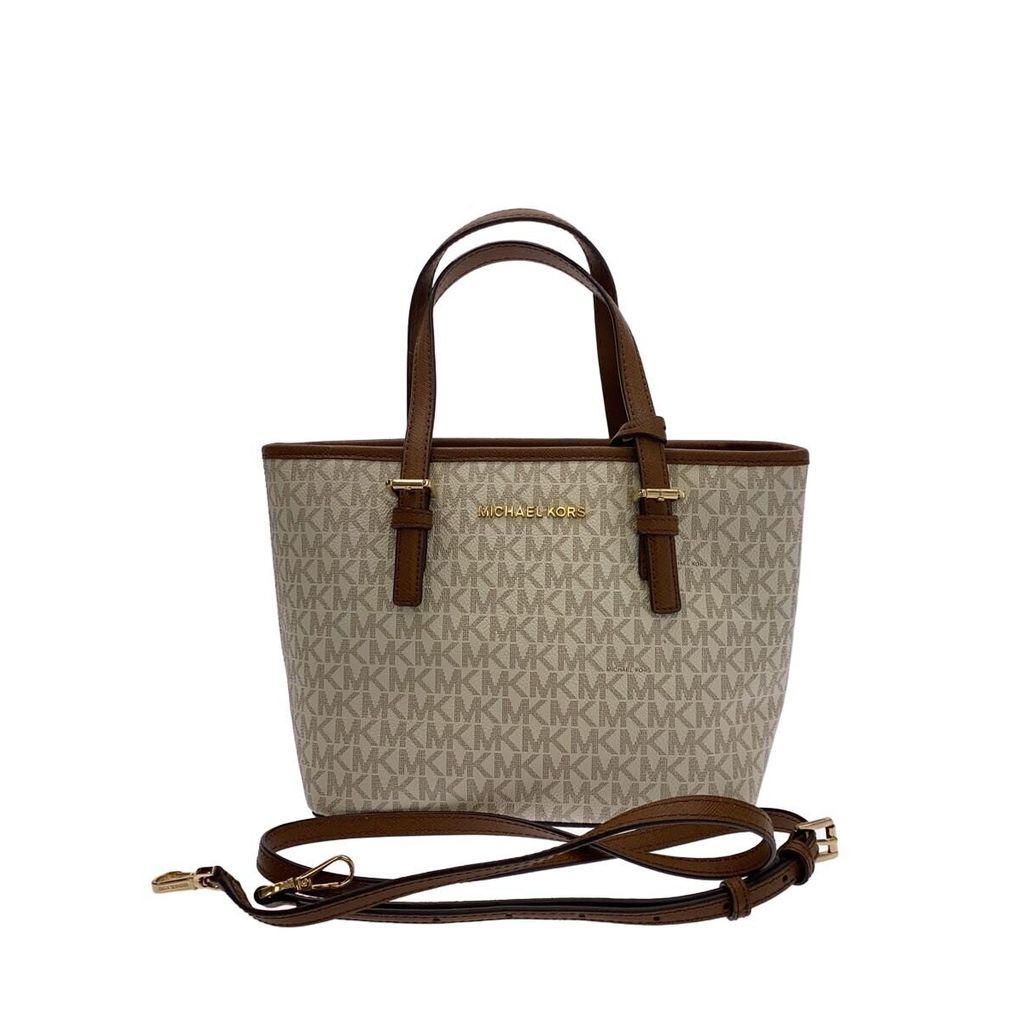 MICHAEL KORS handbags JET SET TRAVEL 2-way shoulder WHT Total pattern 35T9GTVT0B Direct from Japan S