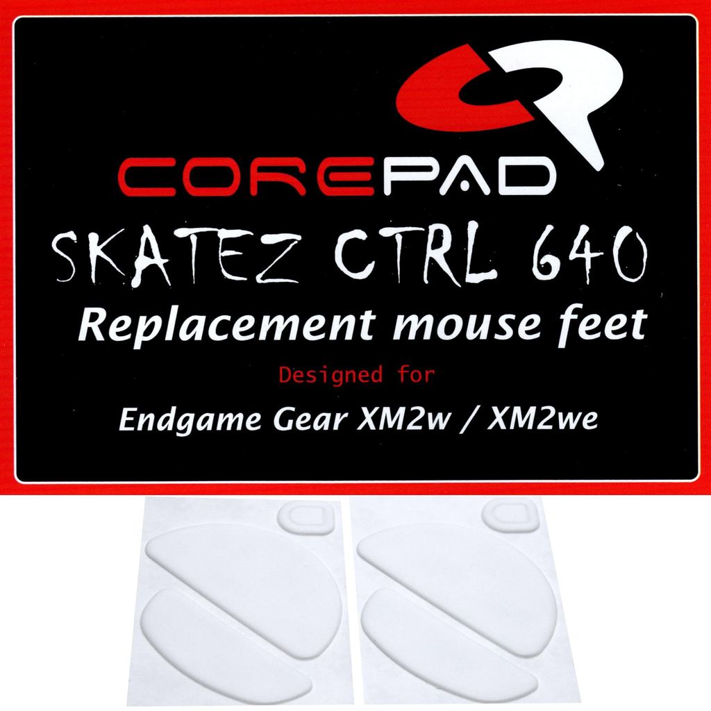 Corepad Skatez Mouse Feet for Endgame Gear XM2w / XM2we - 2 Sets (PRO & CTRL)