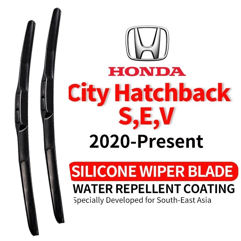 ใบปัดน้ําฝนรถยนต์ Trapo Hydrophobic Honda City Hatchback S,E,V (2020-ปัจจุบัน) 1 ชุด