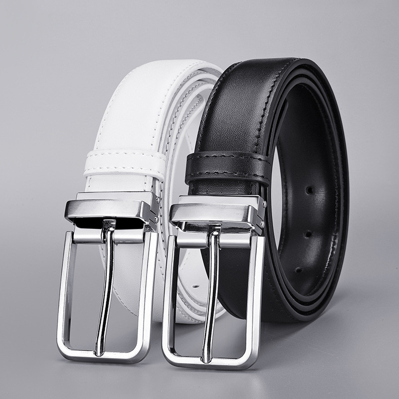 All-Match Mens Pin Buckle Belt Alloy Buckle Fashion Belt