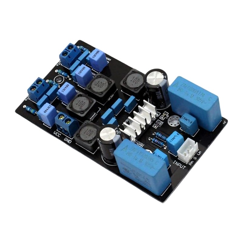 HL บอร์ดเครื่องขยายเสียง Class D กําลังสูงพร้อมตัวต้านทานฟิล์มโลหะและตัวเหนี่ยวนําโล่สําหรับโครงการ 