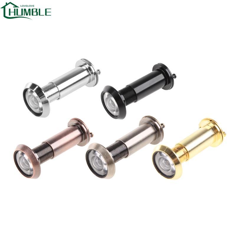 Humble Peephole สําหรับประตูด้านหน้าพร้อมมุมมองที่ไม่ขัดขวางตัวดูประตูรักษาความปลอดภัยที่ซ่อนอยู่