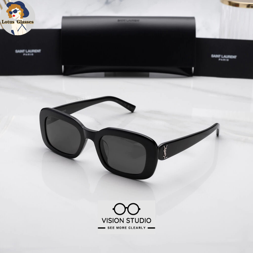 🍀แว่นกันแดด YVES SAINT LAURENT SLM130F 001