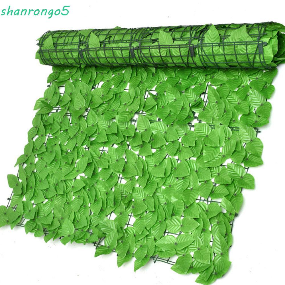 ZONAL ประดิษฐ์สีเขียวใบเมเปิ้ลสีเขียว 0.5X1M รั้วระเบียงกลางแจ้ง Hedge