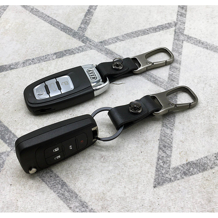 พวงกุญแจ tanuki พวงกุญแจ alphabet พวงกุญแจรถยนต์จี้หนังแท้ทำด้วยมือ