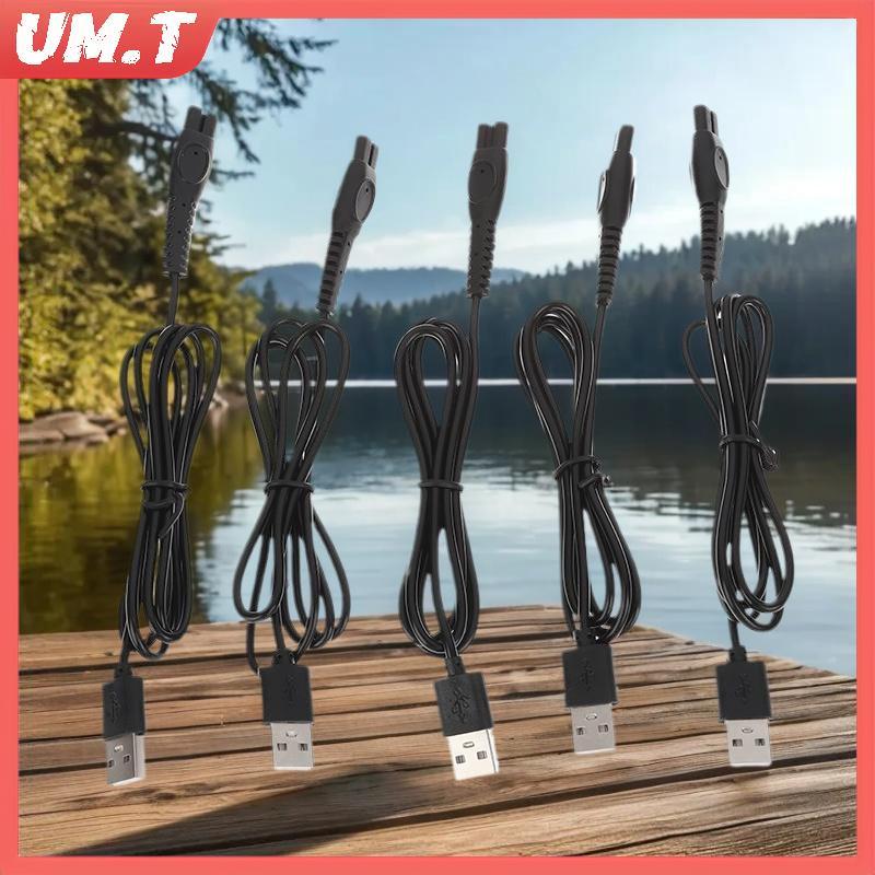UM.T LISI 5V USB Charger สายไฟ Fit Norelco Onede QP2724 QP2834 QP1424 QP1324 QP1924 QP4631 Hybrid เค