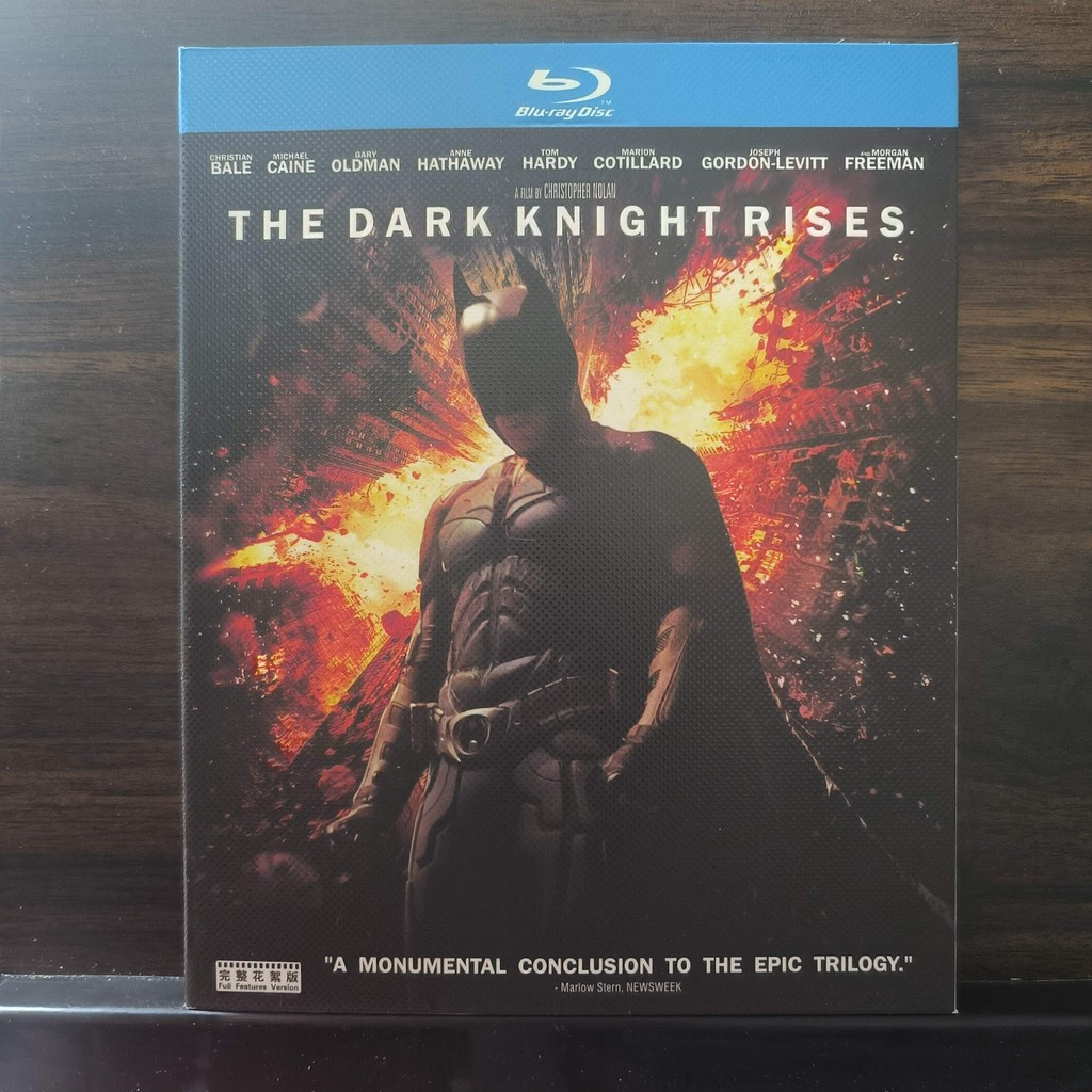 Blu-ray Disc American Film The Dark Knight Rises (2012) Eng Zh โปรตุเกสสเปนไทย Jap ยี่ห้อใหม่ชนิดบรรจุกล่อง 25GB BD A593